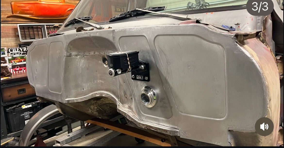 Billet Steering column firewall mount
