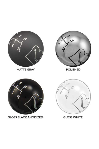 Bowler 5-Speed Solid Shift Knob