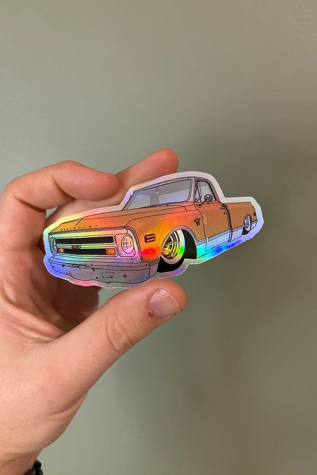 Cann's Custom Holographic Goldilocks Decal 3 Pack