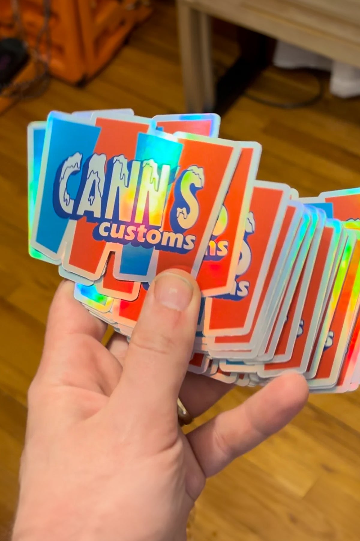 Cann's Custom Holographic Icee Cold Decal 3 Pack (Copy)