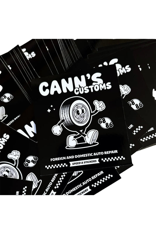Cann's Custom Mascot Decal
