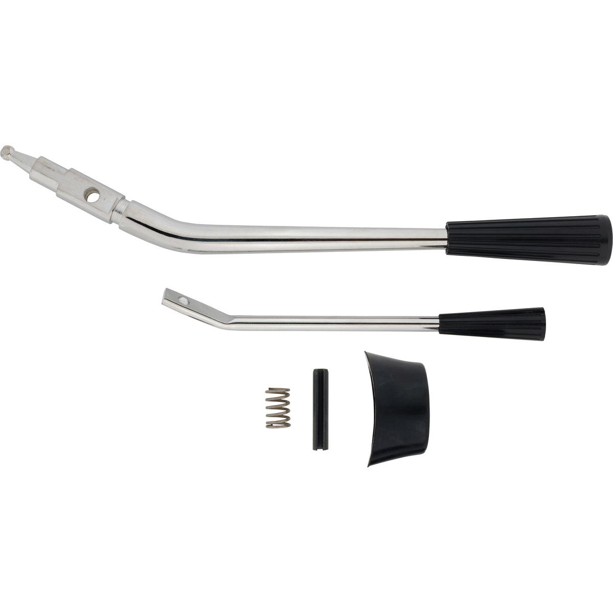 1963-66 GM Car & Truck Short Column Lever kit Original Column, Automatic, Black Knobs