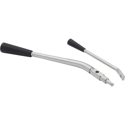 1963-66 GM Car & Truck Short Column Lever kit Original Column, Automatic, Black Knobs - Thumbnail 3