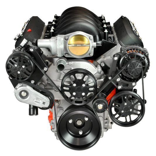 Concept One Victory HD Series Chevy LS Pulley Kit (AC) (PS)