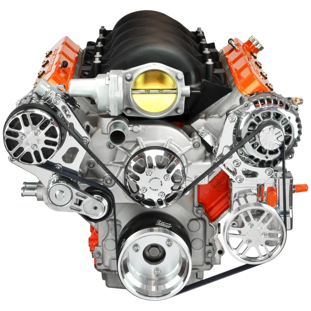 Concept One Victory Series Chevy LS Pulley Kit (AC PS)