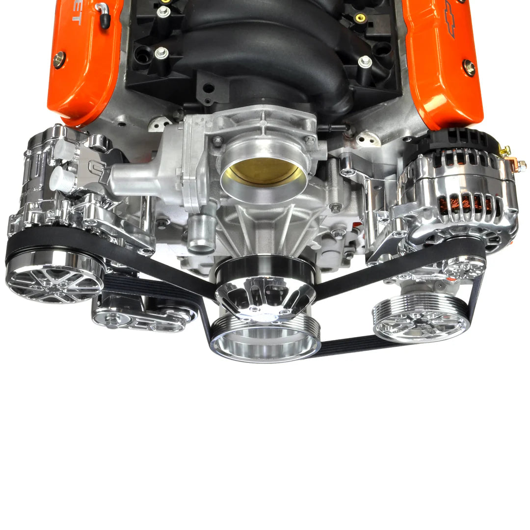Concept One Victory Series Chevy LS Pulley Kit (AC PS)