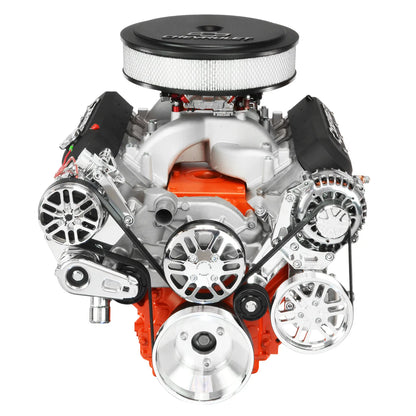 Concept One Victory HD Series Chevy LS Pulley Kit (AC) (PS)
