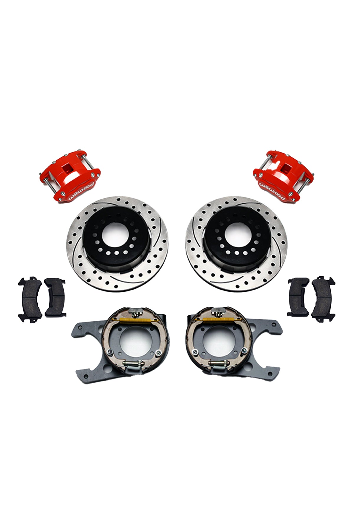 Wilwood D154 Rear Disc Brake Conversion with Parking Brake for C10