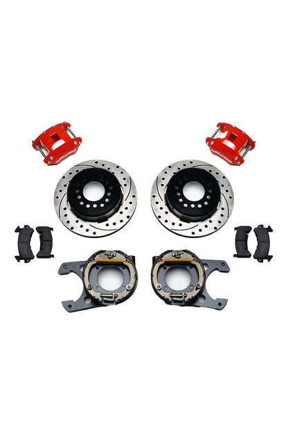 Wilwood D154 Rear Disc Brake Conversion with Parking Brake for C10