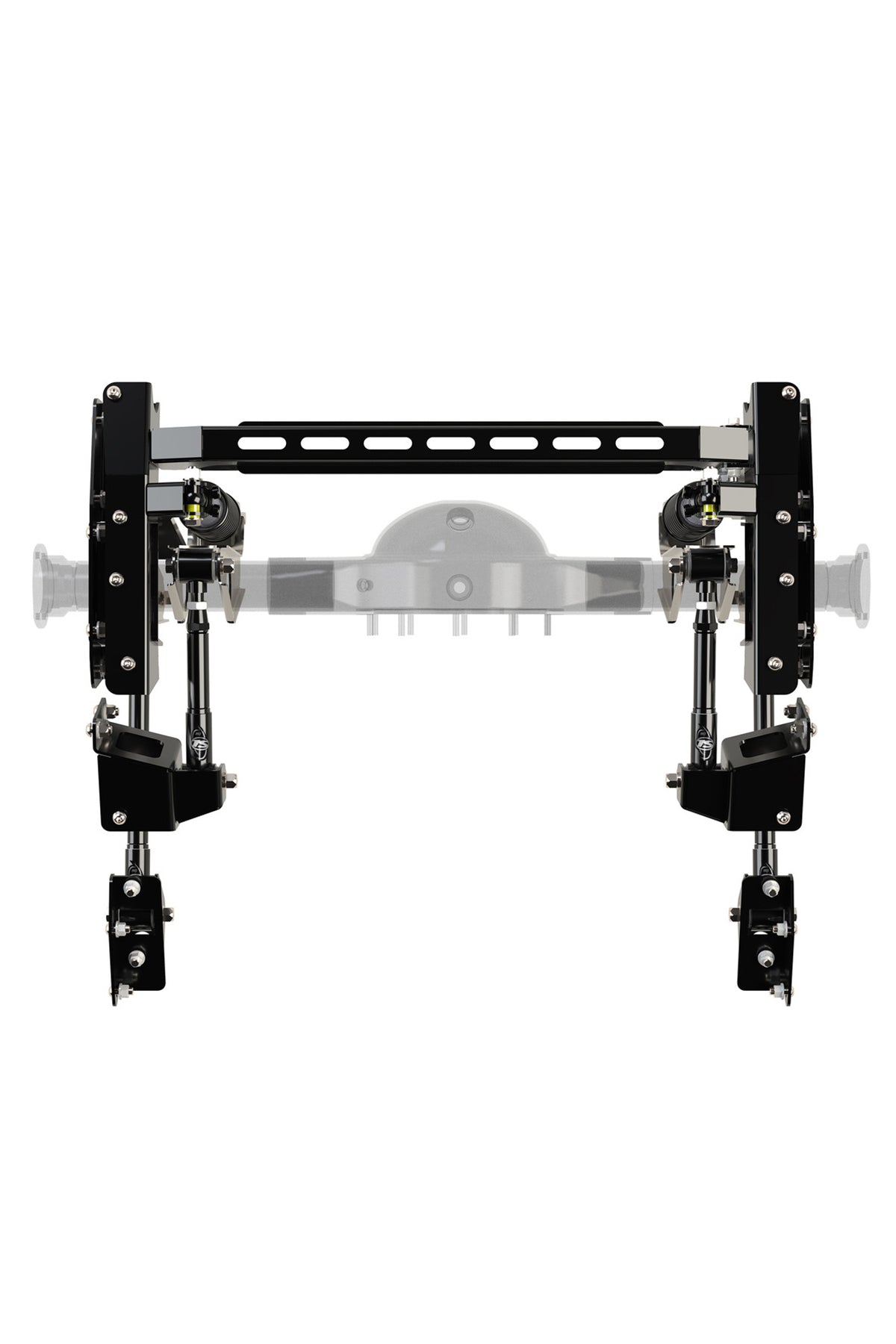 Detroit Speed QuadraLink Rear Suspension Kit with Axle Brackets for 1982-2003 S10 S15 Sonoma 2WD