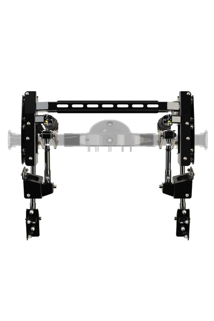 Detroit Speed QuadraLink Rear Suspension Kit with Axle Brackets for 1982-2003 S10 S15 Sonoma 2WD