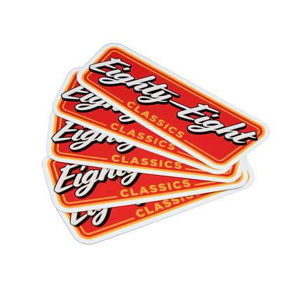 EEC Script Sticker