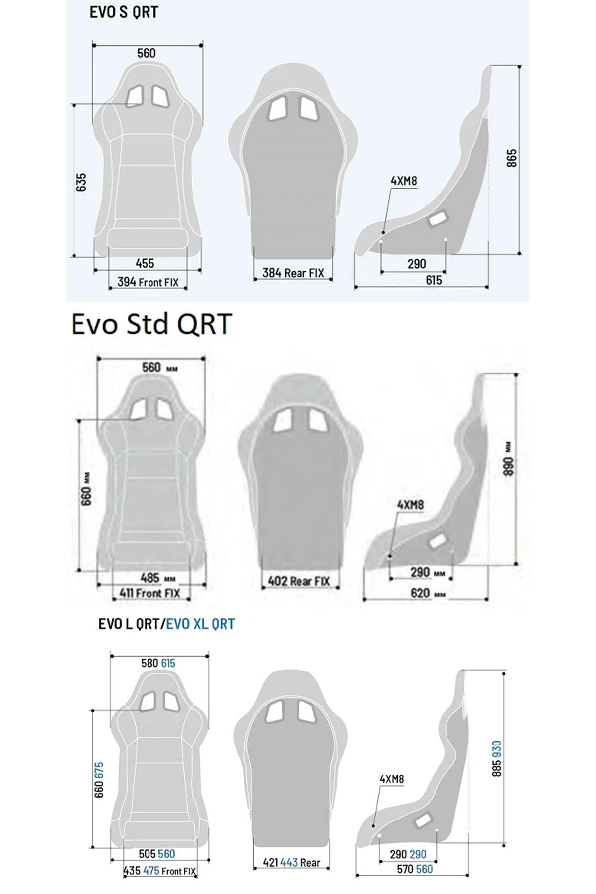 Sparco Seat EVO L QRT