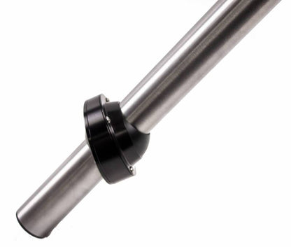 2" Compact Floor Mount Swivel Ball - Black Anodize Finish