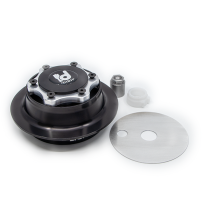 6 Bolt GM/OE Push To Connect Quick Release Kit Without Horn - Thumbnail 1