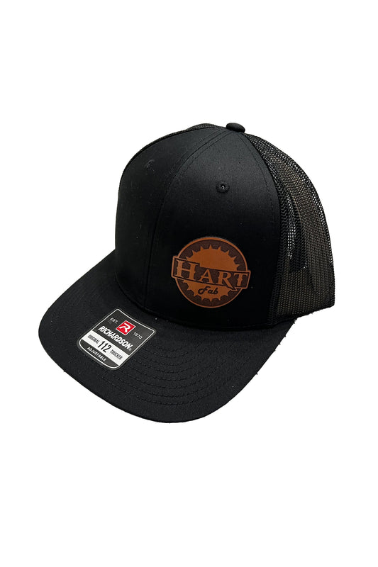 Hart Fab Leather Patch Snap Back Hat