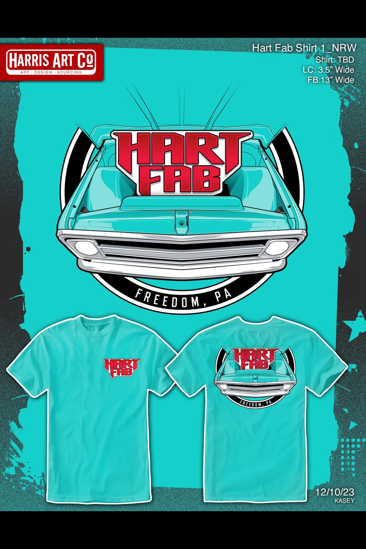 Hart Fab Under Hood Logo Tee