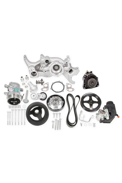 Holley Mid-Mount Complete Accessory System with Powermaster Alternator