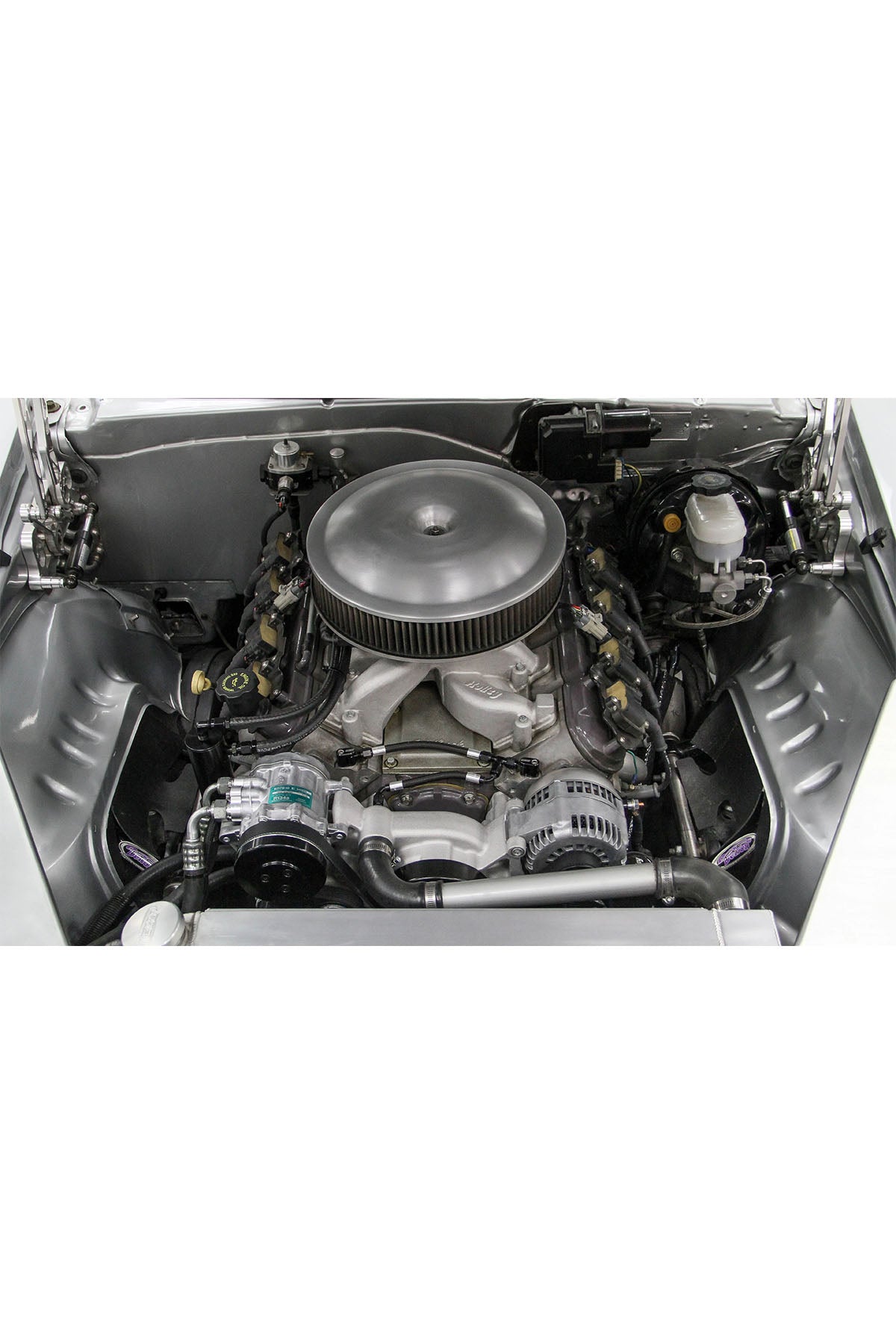 Holley Mid-Mount Complete Accessory System with Powermaster Alternator