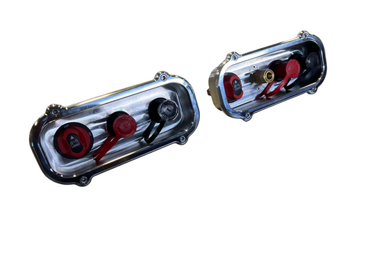 Billet Battery Access Pockets
