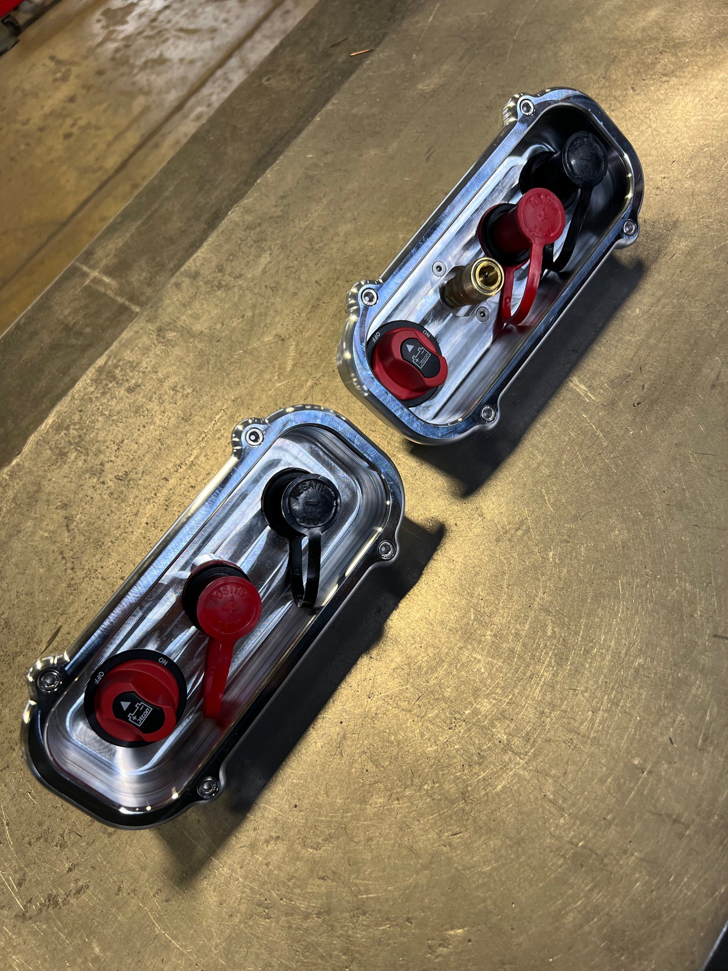 Billet Battery Access Pockets