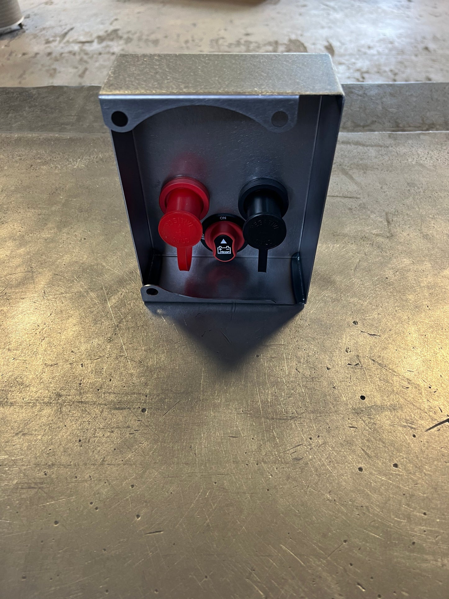 79-87 C10 Fuel door battery pocket