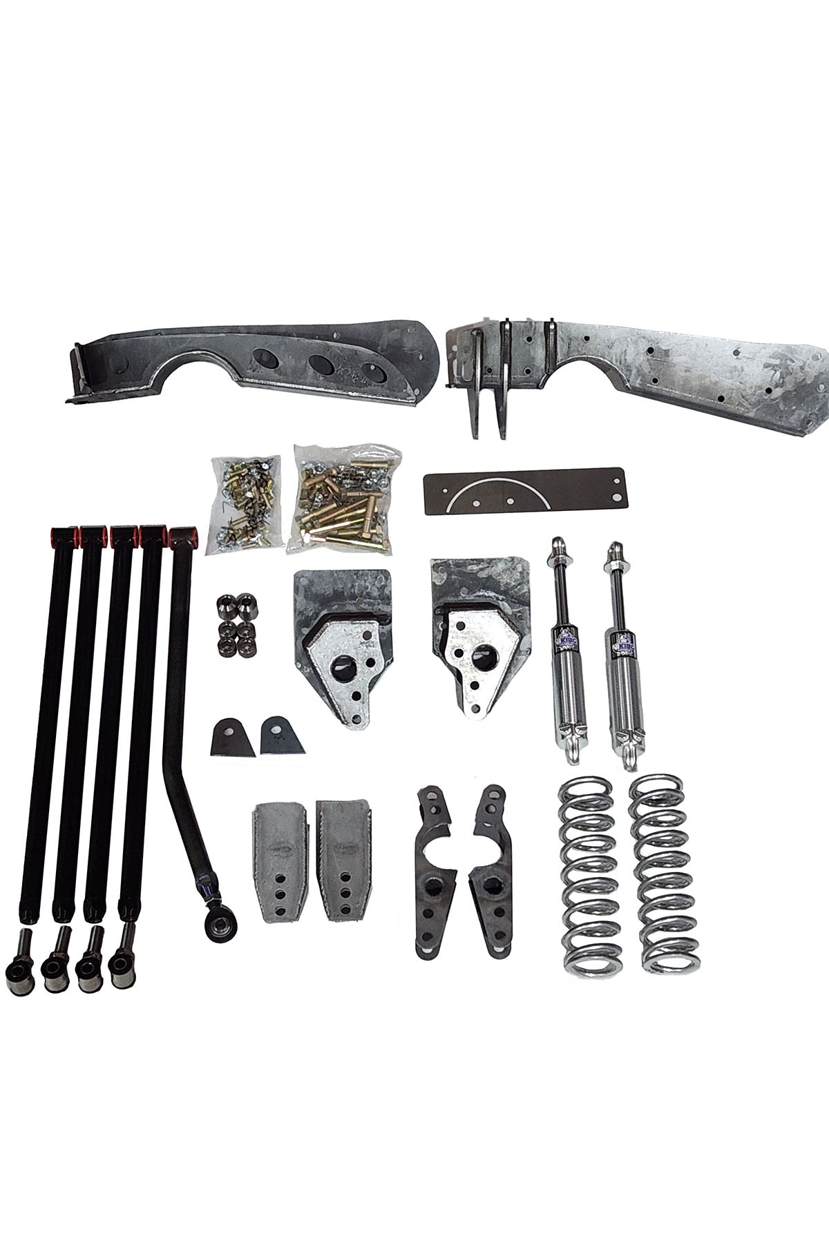 Fat Bar 4-Link Rear Suspension - 65-72 Ford F100