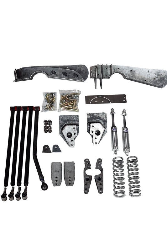Fat Bar 4-Link Rear Suspension - 65-72 Ford F100