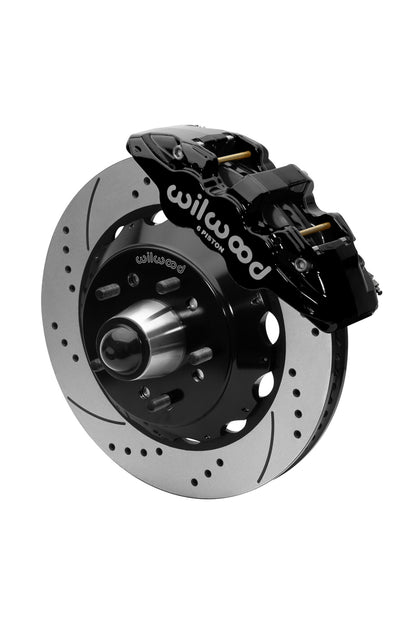 Wilwood Front Aero 6 14" Big Brake Kit for 88-98 C1500 OBS Trucks using Iron Pro Drop Spindles