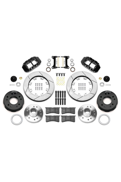 Wilwood Front FNSL 6R 12" Big Brake Kit for 88-98 C1500 OBS Trucks using Wilwood Iron Pro Drop Spindles