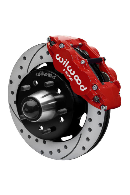 Wilwood Front FNSL 6R 12" Big Brake Kit for 88-98 C1500 OBS Trucks using Wilwood Iron Pro Drop Spindles