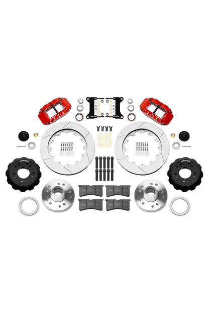 Wilwood Front FNSL 6R 13" Big Brake Kit for 88-98 C1500 OBS Trucks using Iron Pro Drop Spindle