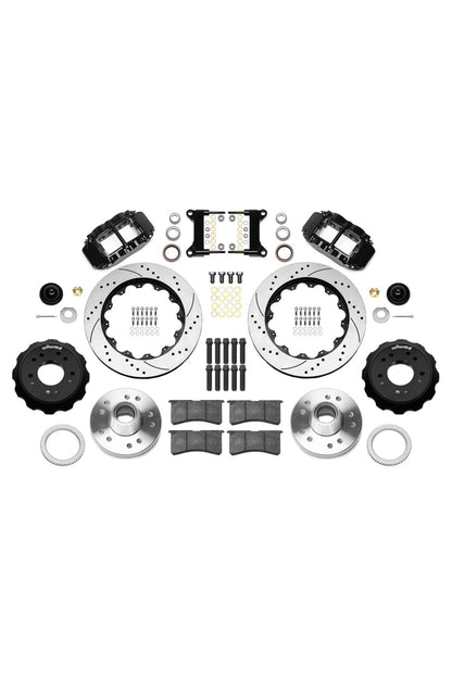 Wilwood Front FNSL 6R 13" Big Brake Kit for 88-98 C1500 OBS Trucks using Iron Pro Drop Spindle