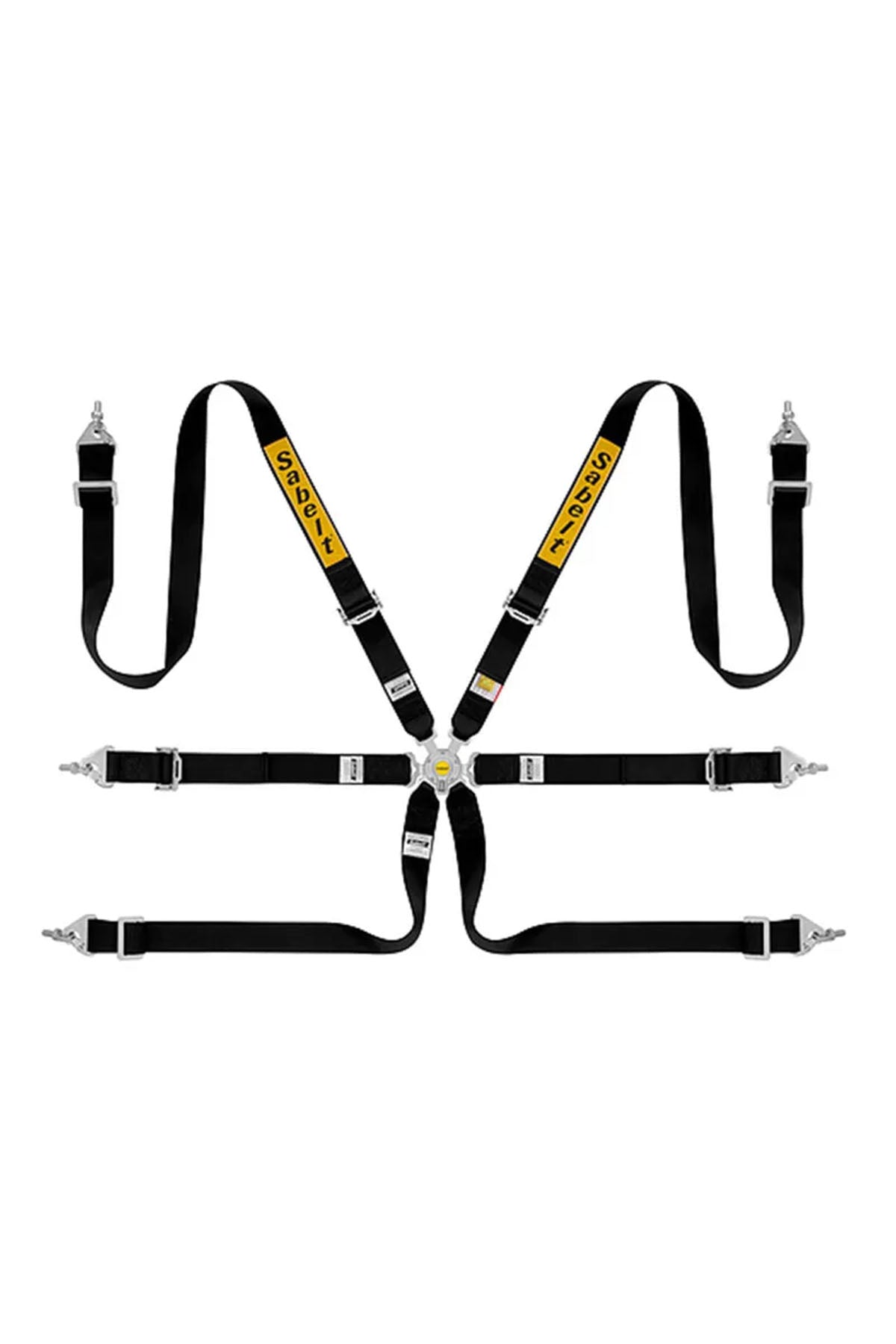 Sabelt Steel 6 Point 2in Harness