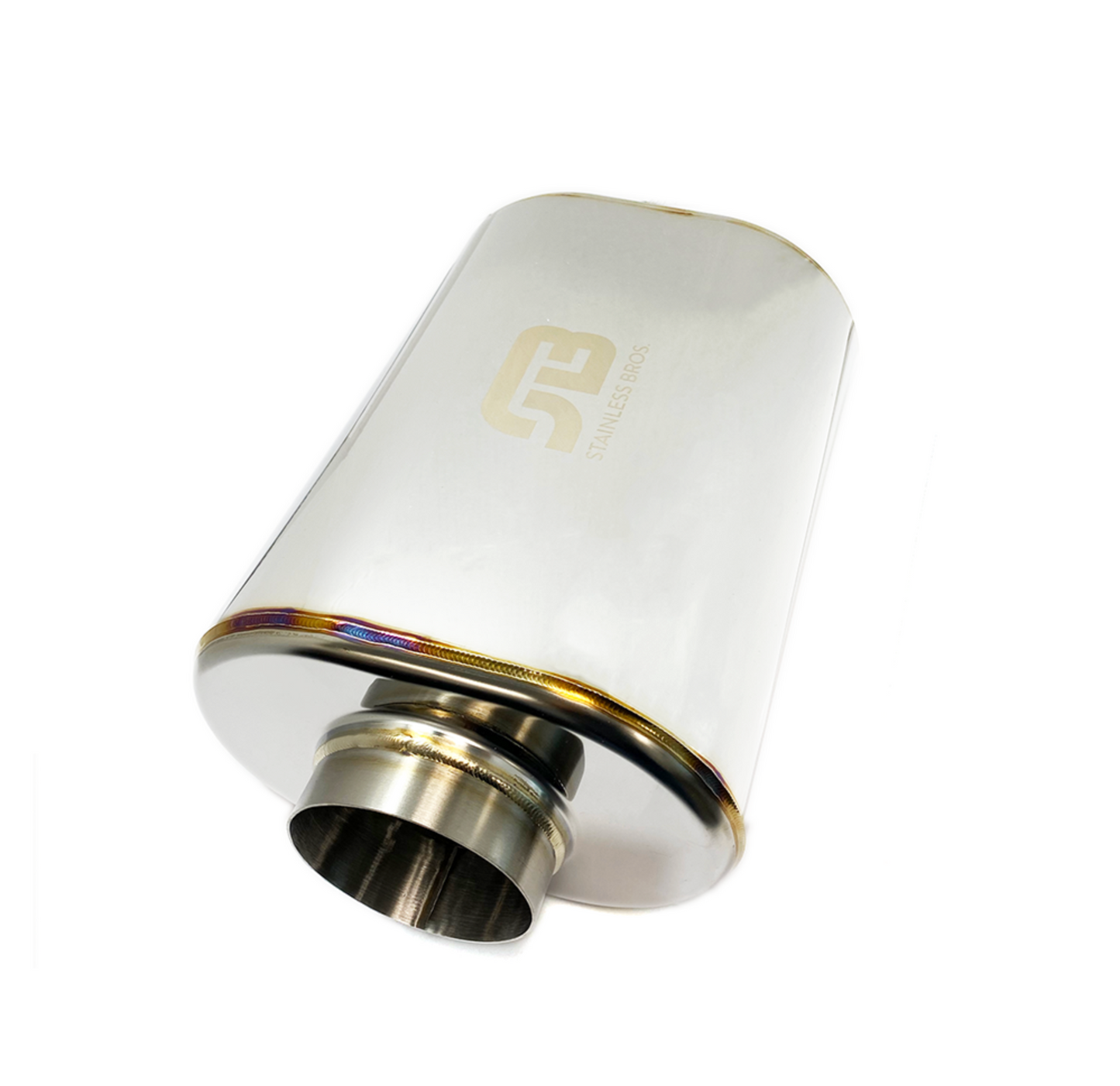 Stainless Bros Oval Mufflers