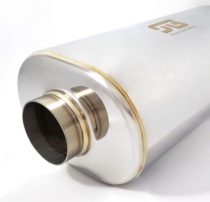 Stainless Bros Oval Mufflers