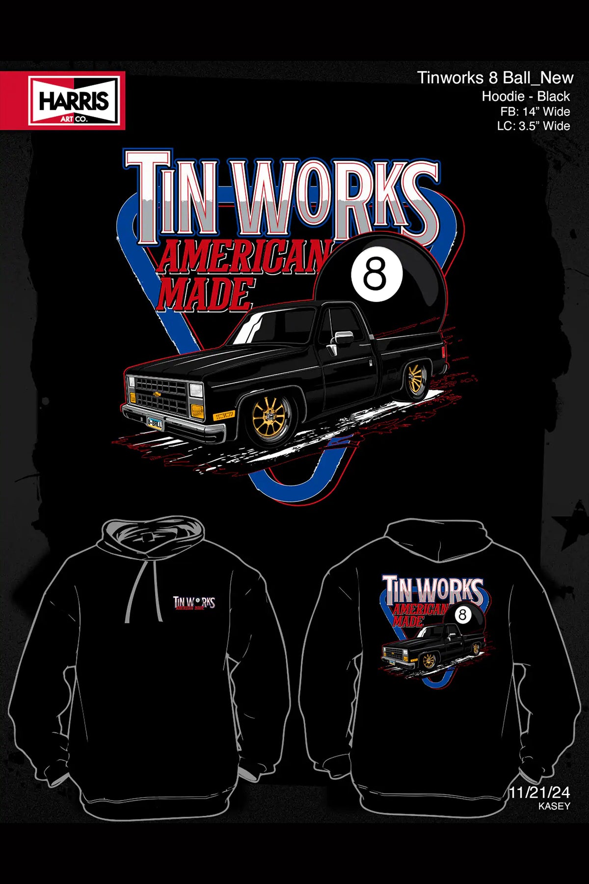 Tinworks 8 Ball Hoodie