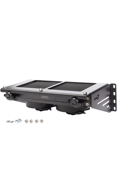 Chassis Mounted Transmission Cooler with Fans