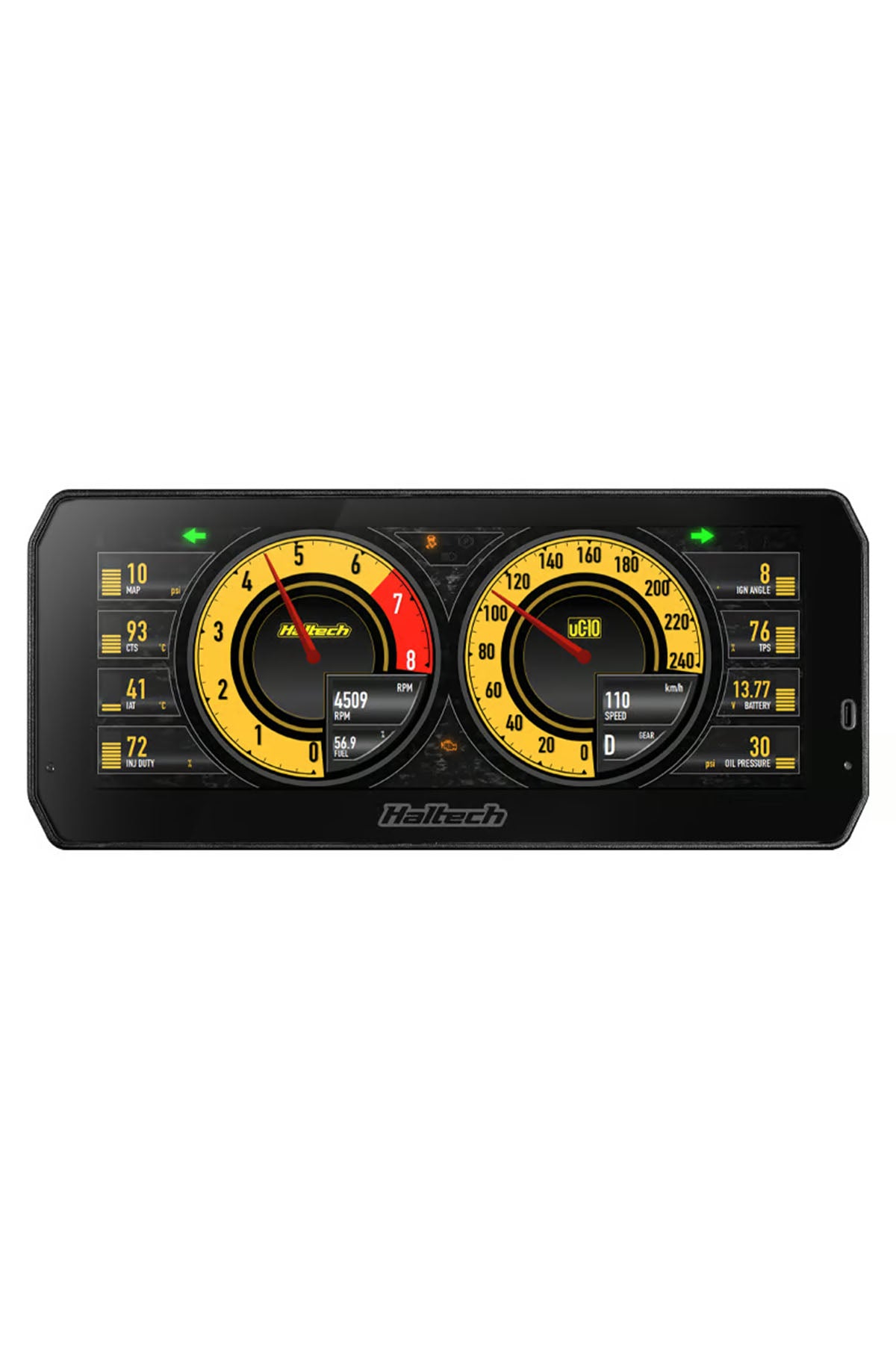 Haltech uC-10 Digital Dash Size: 10in