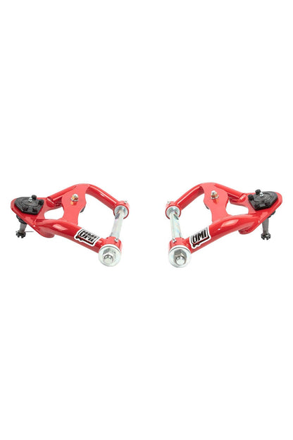 UMI Performance 1982-2003 S10/S15 Upper & Lower Front Delrin A-Arm Kit, 1/2" Taller Upper Ball Joints