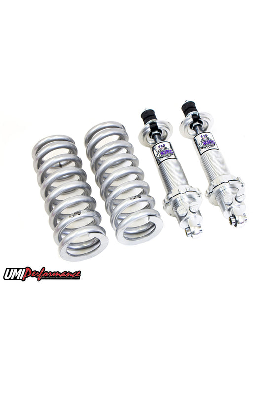 UMI Performance 1982-2003 S10/S15 Viking Front Coilover Kit, Bearing/Stud, Use with Coilover A-Arms, Street