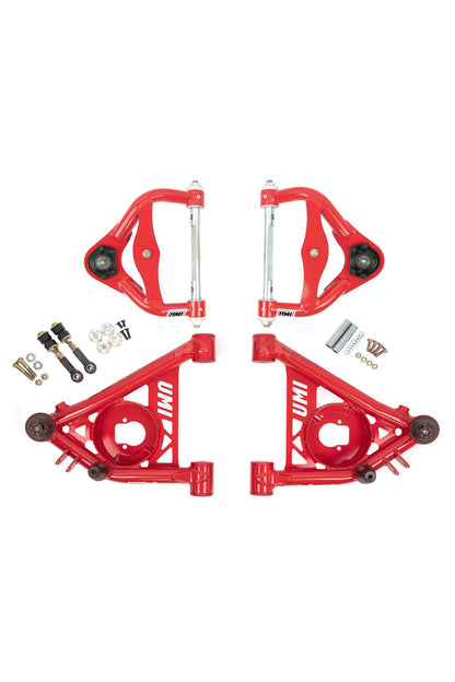 UMI Performance 1982-2003 S10/S15 Upper & Lower Front Delrin A-Arm Kit, Standard Upper Ball Joints