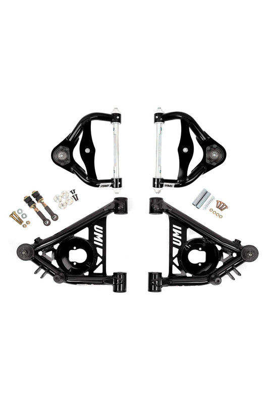 UMI Performance 1982-2003 S10/S15 Upper & Lower Front A-Arm Kit, Standard Upper Ball Joints