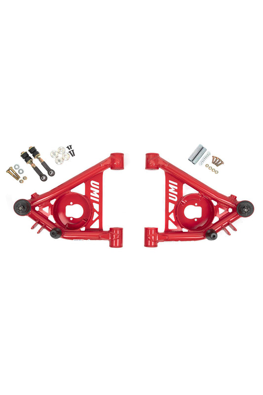 UMI Performance 1982-2003 S10/S15 Lower A-Arms, Polyurethane Bushings