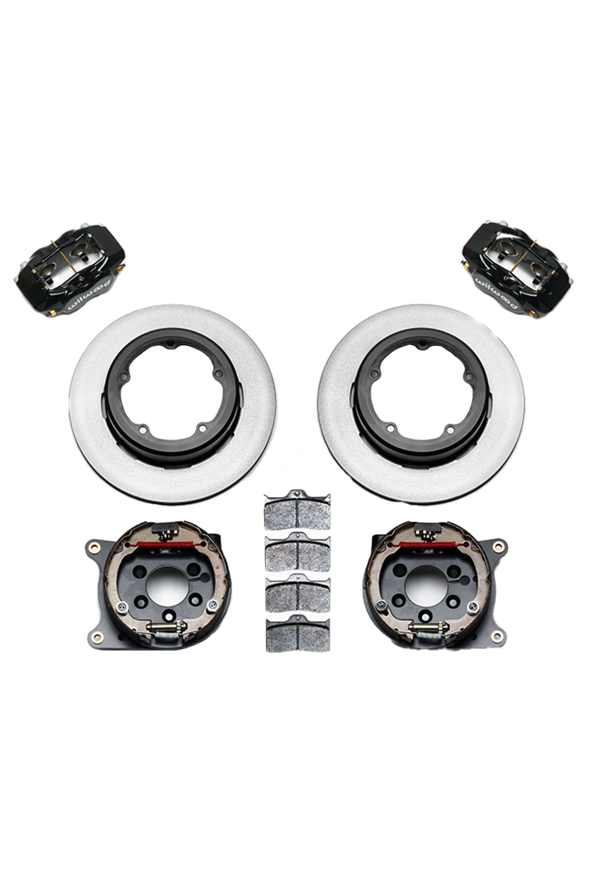 Wilwood Forged Dynalite Rear Disc Brake Kit for Strange Floater Axle 12.19"