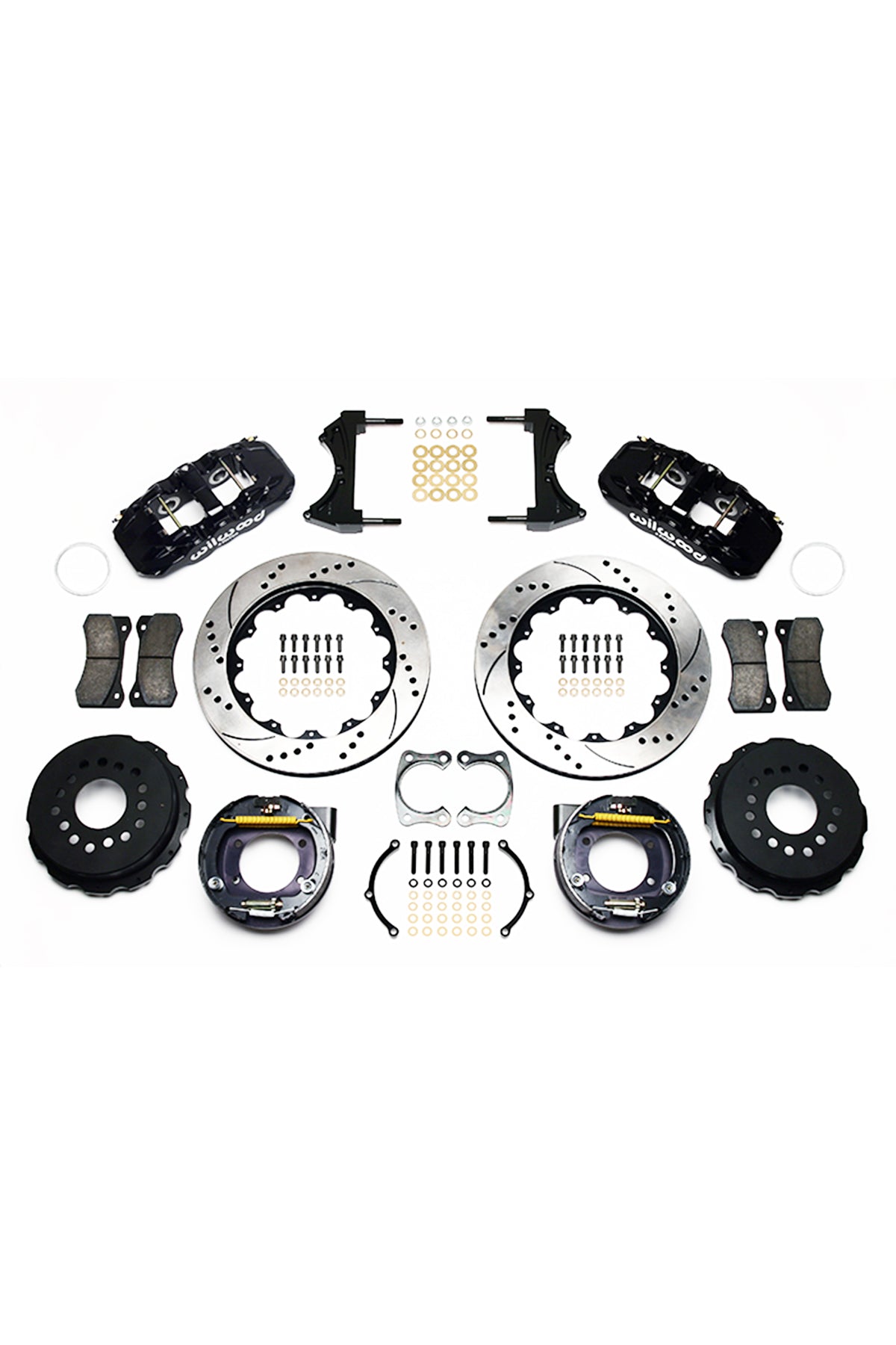Wilwood AERO4 Big Brake Rear Kit for Torino Flange Axle 14"
