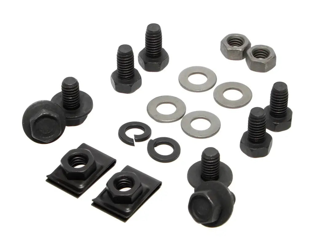 Inner Bedside Splash Shield Hardware - 67-68 Chevy GMC Fleetside Pickup