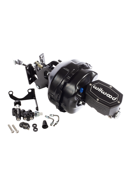 Power Brake Booster / Wilwood Compact Tandem Master Cylinder Kit, 1963-72 C10