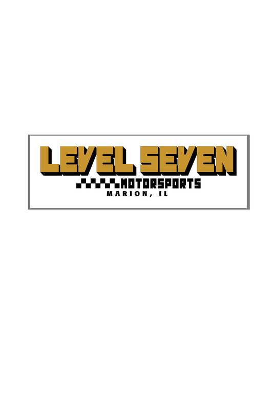 Checkered Bumper Sticker