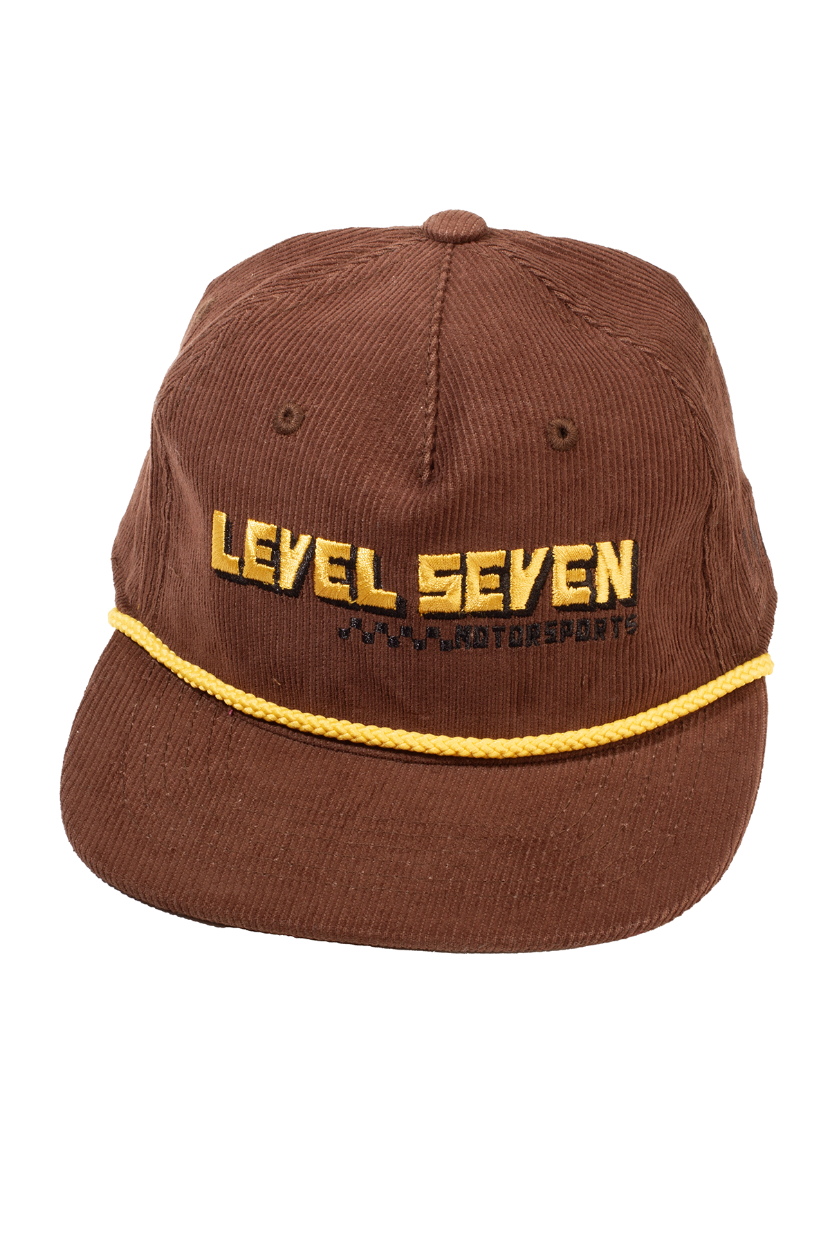 Checkered Corduroy Hat